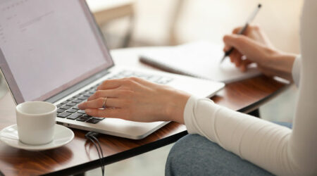 A guide to studying online for a law degree