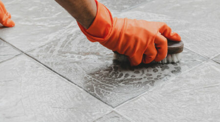 Everything to know about cleaning floor tile grout