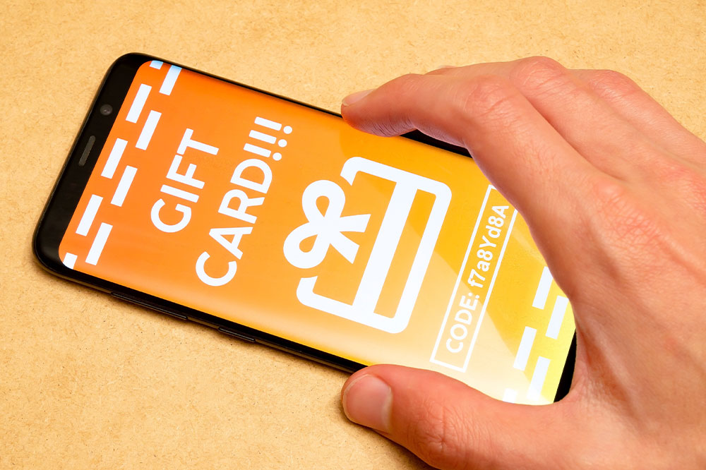 Easy ways to check and redeem value for gift cards